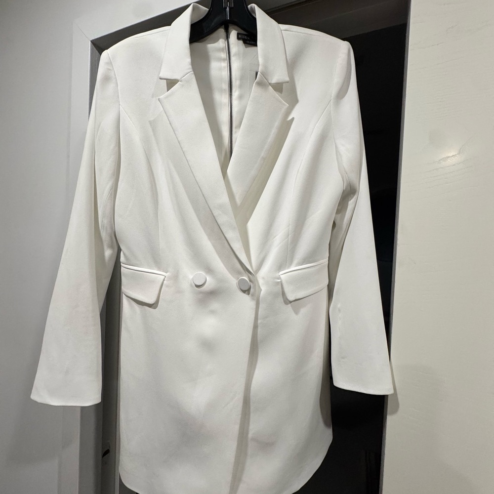 Alice & Olivia double breasted romper